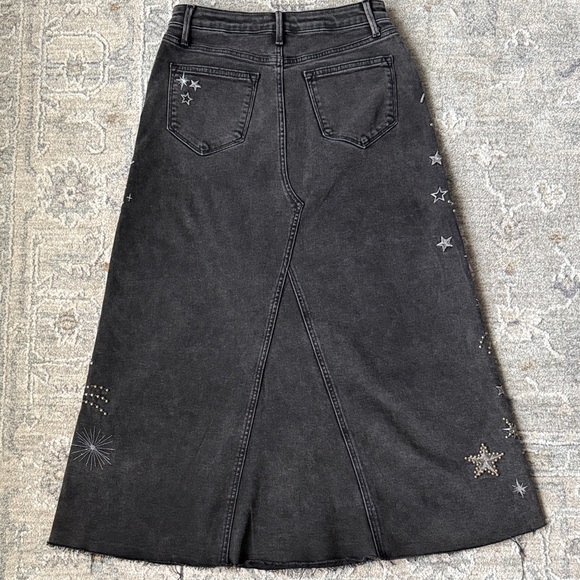 Driftwood Star Embellished Denim Skirt - Picture 6 of 6